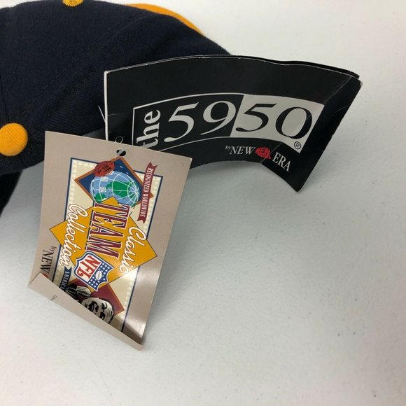 Vintage Chargers New Era Made USA Deadstock Hat Wool Football NFL Cap Size 6 7/8 - Picture 10 of 11